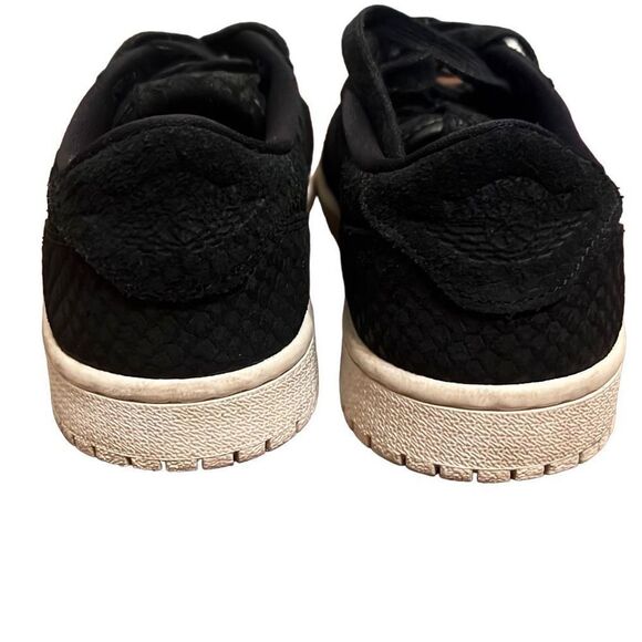 Nike Air Jordan 1 Retro Low Black Python Women size 6.5 Sneaker Shoes - Picture 9 of 13